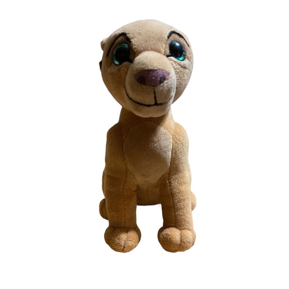 TY Nala 7" Beanbag Plush The‎ Lion King Stuffed Animal Sparkling Eyes